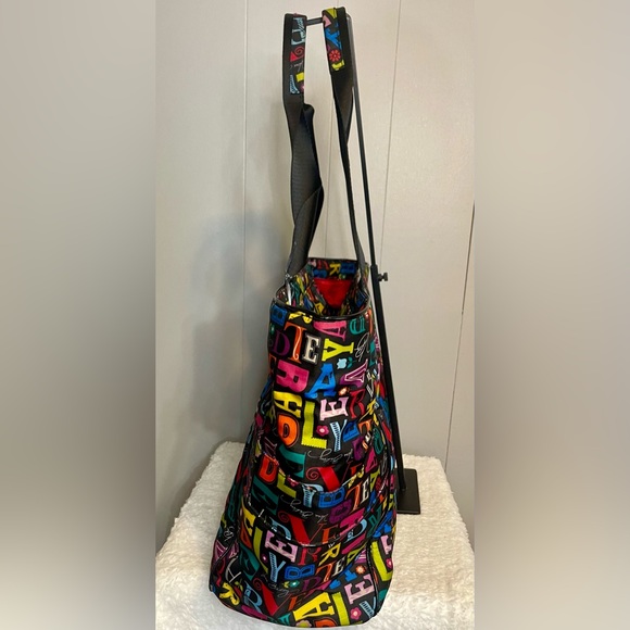 Vera Bradley “Retired” From A to Vera Collection Large Tote - Picture 3 of 6